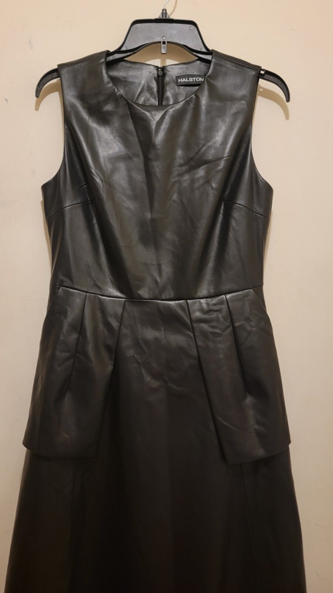 chinese dress ladies Halston Gown One Shoulder Beaded Evening Dress X-Large / Black main image 1