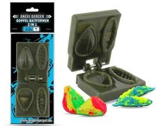 Angel-Berger Doppel Baitformer 2 in 1 Forellenteigformer für Forellen Teig Tr...