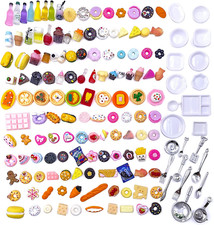 150Pcs Miniature Drink Bottles Dollhouse Soda Pop Cans Pretend Play Kitchen Co