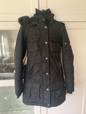 Schneezauber Wellensteyn Winterzauber Schwarz Jacke Schneezauber