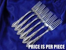 ALVIN PRINCE EUGENE STERLING SILVER DINNER FORK - VERY GOOD CONDITION S