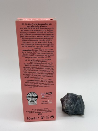 Beauty Glam AHA Serum 5% AHA Fruchtsäurepeeling mit hautglättender Wirkung - Bild 2 von 3