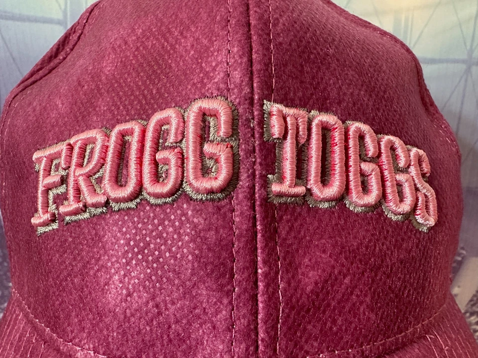Frogg Toggs Hat Unisex One Size Outerwear Baseball Cap Pink Magenta Rainwear - Image 2 of 4