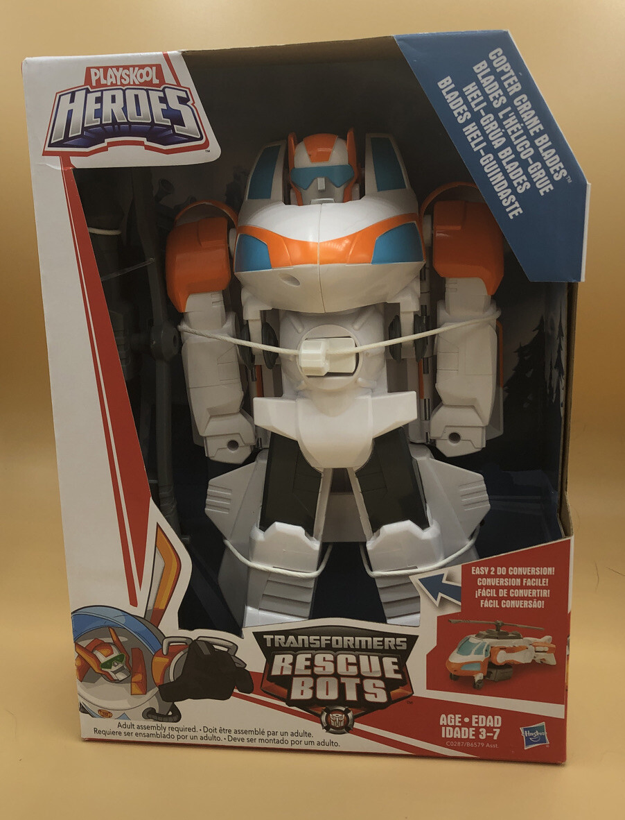 playskool heroes transformers rescue bots copter crane blades