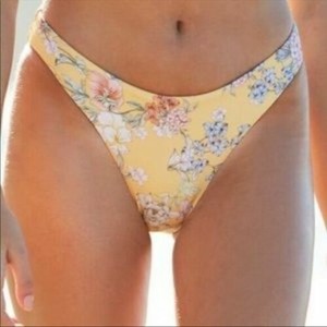 pacsun yellow bikini