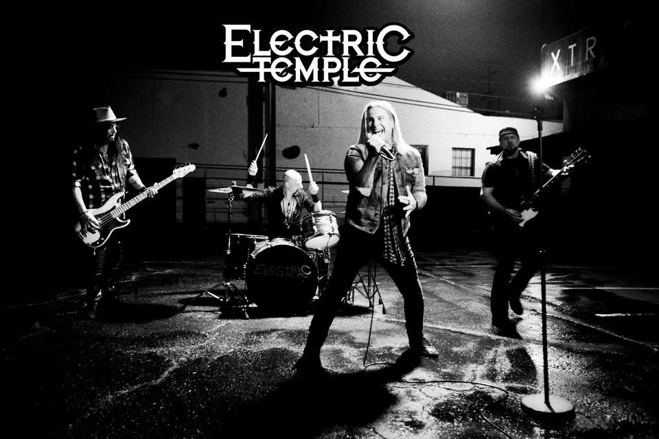 Electric Temple High Voltage Salvation 12" Vinyl LP Radio promo Dio Sabbath fans - Image 4 of 4