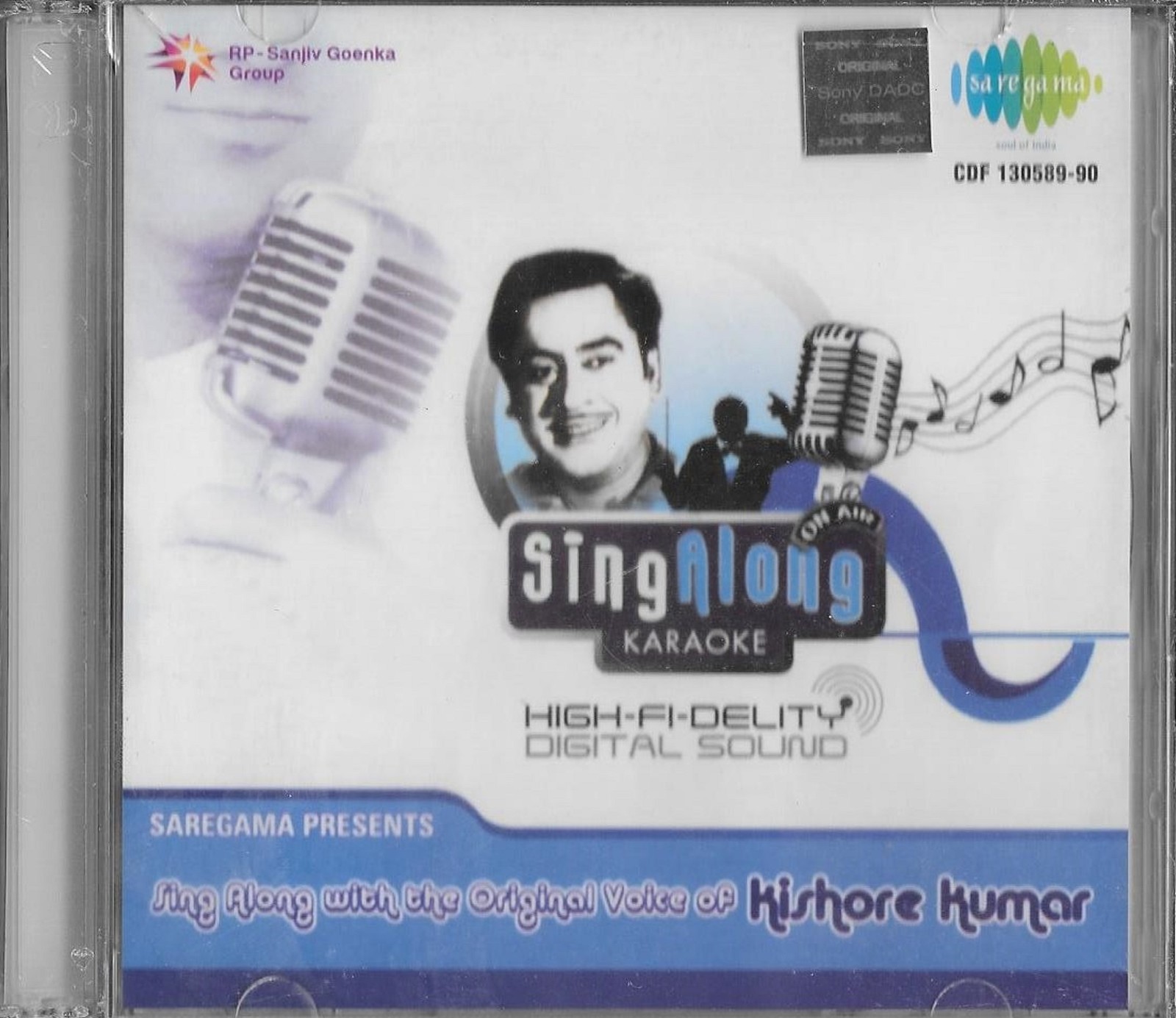 KISHORE KUMAR - SING ALONE WITH THE ORIGNAL VOICE - NEW SARE GAMA SOUND TRACK CD