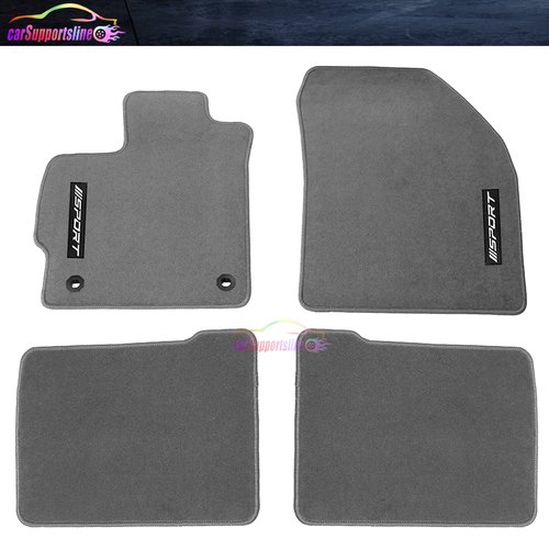 Fit For 12-15 Toyota Prius Gray Nylon Floor Mat Front Rear Carpet w ...