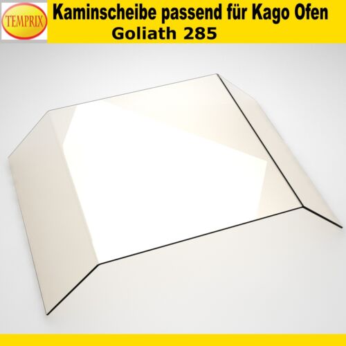 Kaminglas für Kago Ofenmodell Gebogene Kaminscheibe Sichtscheibe für Kaminofen - Bild 25 von 44