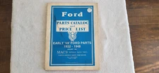 ( 1 ) MAC'S Antique Auto V8 Parts Ford 1932-1948 Catalog Price 1991