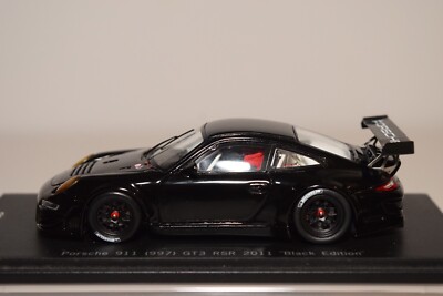 A89 1:43 SPARK PORSCHE 911 GT3 RSR 2011 BLACK EDITION CLUB MODEL