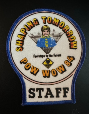 Boy Scouts -  1984 Great Salt Lake Council Pow-Wow  patch STAFF