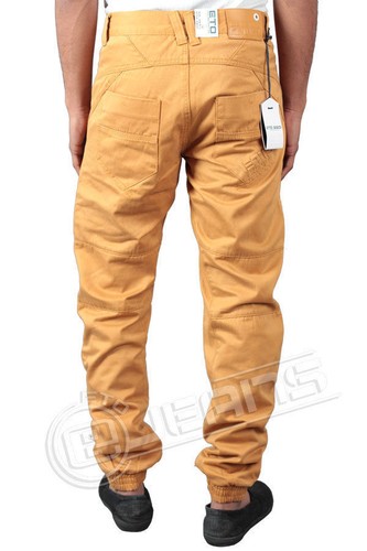 ETO Men's Regular Fit Denim Jeans Straight Leg Smart Casual Men Work Pants 28-40 - Picture 12 of 28