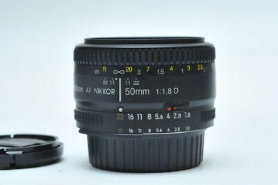 Nikon AF NIKKOR 50mm f/1.8D Prime Lens 719716 | eBay