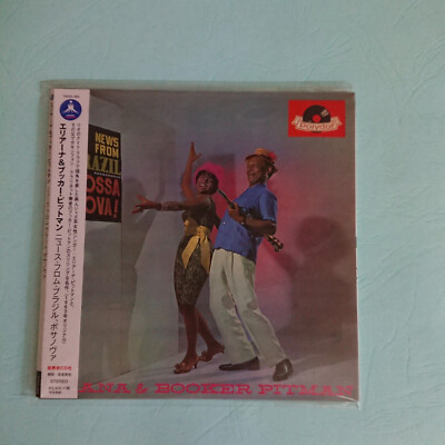 Eliana & Booker Pittman News From Brazil Bossa Nova Japan Mini LP CD MPB B5
