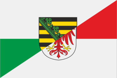 U24 Flagge Fürstentum Sachsen-Gotha Und Coburg - 30x45cm Premium Polyester