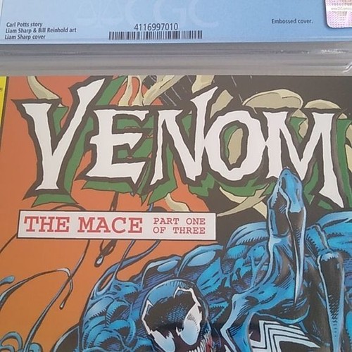 Marvel Venom: The Mace #1 5/94 CGC grado 9,8 páginas blancas - Imagen 4 de 6