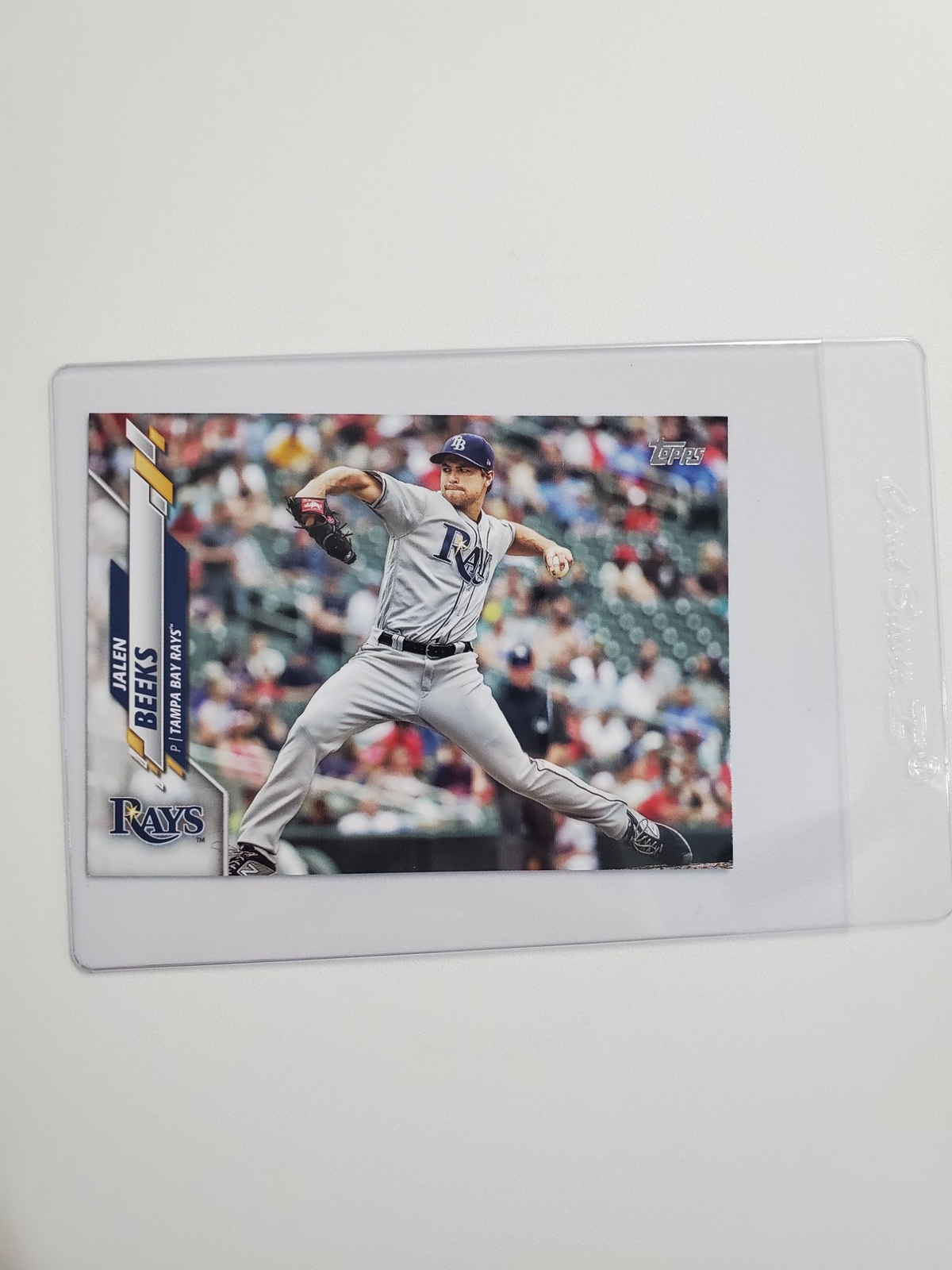 U77 Jalen Beeks Tampa Bay Rays TOPPS 2020 eBay