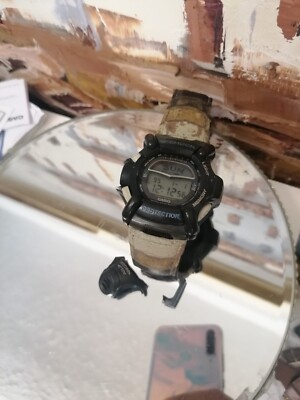 Casio G Shock Riseman DW-9100 working watch project damage to protection case 