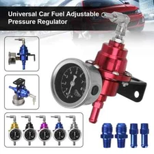 Universal Adjustable Fuel Pressure Regulator Vehicle fuel Supercharger withGauge