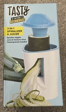 TASTY 3 IN 1 SPIRALIZER & JUICER- NEW
