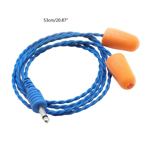 53cm Cord Radio Foam Earbuds 3.5mm Plug Auto Racing Noise Reduction Foam Earbuds - 第 8/8 張圖片