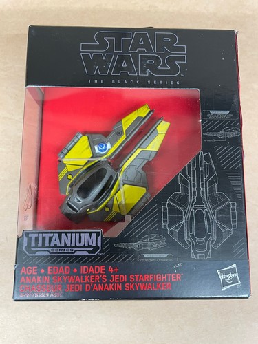 Star Wars Black Series Titanium Series 22 Anakin Skywalker's Jedi Starfighter - Picture 7 of 7