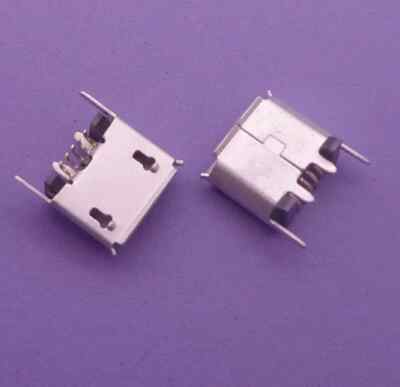 ZX80-B-5P Micro mini USB jack socket charging Port Dock MICRO USB B Type 5 Pin 