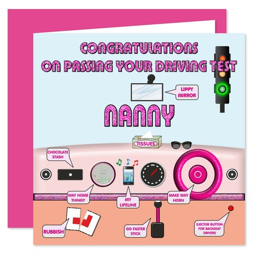 Congratulations On Passing Your Driving Test Card - Female Relations - Beep Beep - Picture 30 of 39