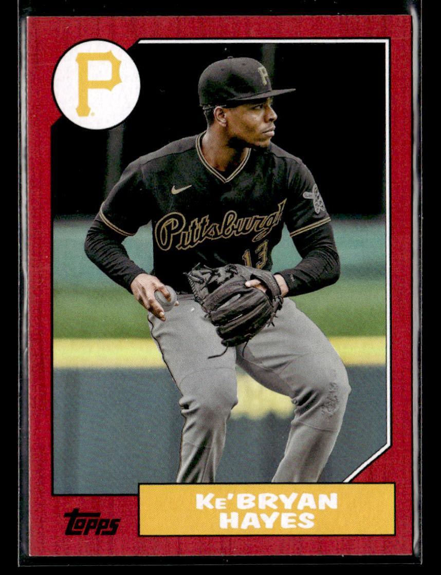 2022 Topps Archives - 1987 Topps Design Ke'Bryan Hayes #274 Red 2022 Topps Archives - 1987 Topps Design Ke'Bryan Hayes #274 Red
