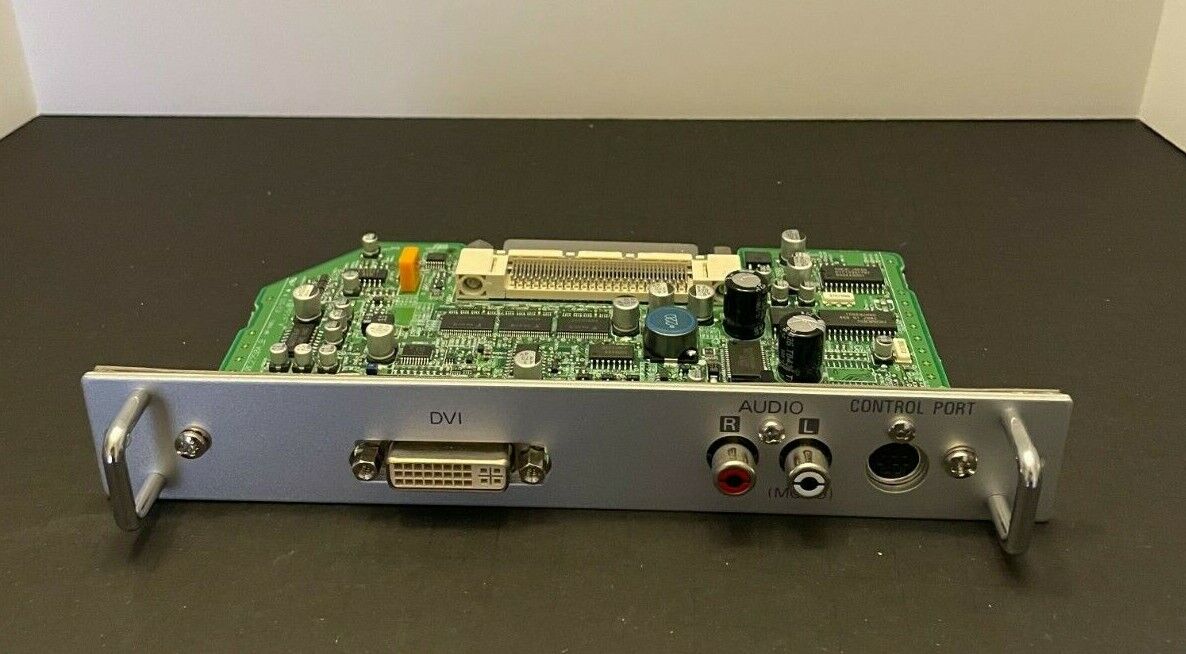 Eiki 1AA4810C2750A_B -  (MD11DVI-01) Projector DVI RCA Input Board Interface