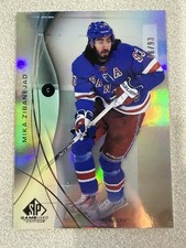 2024-25 Upper Deck Sp Game Used - Mika Zibanejad #110 Rainbow Foil /93