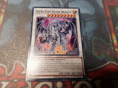 Yu-Gi-Oh! 1 × Azure Eyes Silver Dragon 