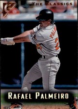 Rafael Palmeiro 1996 Topps Gallery #89 Orioles FREE SHIPPING AutographDen