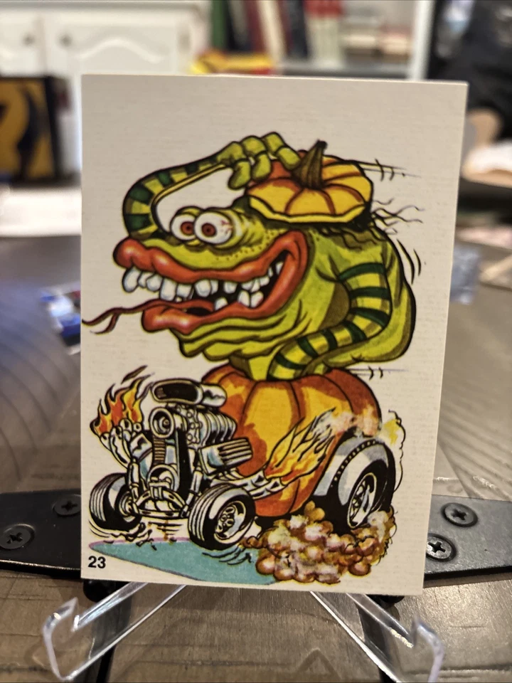 Pegatina ODD RODS Donruss #23 relacionada Odder Fantastic 1969-1973 casi nueva envío gratuito Foto 4 de 4