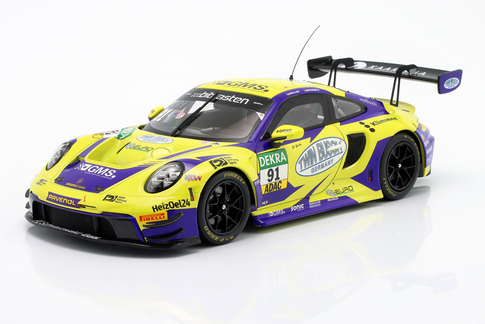 IXOMODELS - PORSCHE 911 GT3 R #91 ADAC GT Masters 2023 F.GEHRSITZ / S.MÜLLER ...