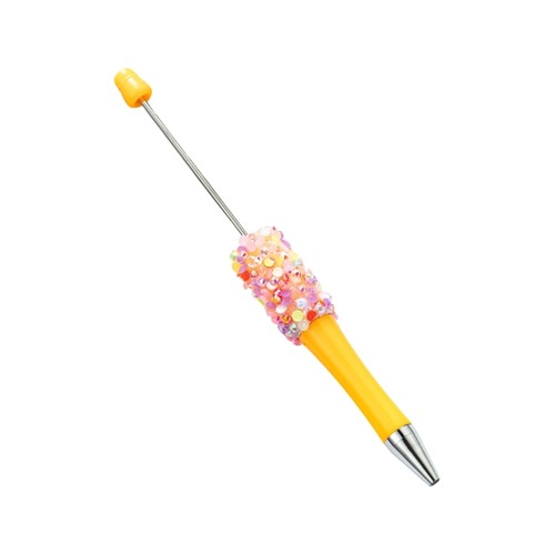 6Pieces Beadable Ballpoint Pen Back Inks Smooth Writing Office School Supplies - Picture 9 of 20