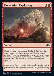 Excavation Explosion 132/287 The Brothers' War Foil Common