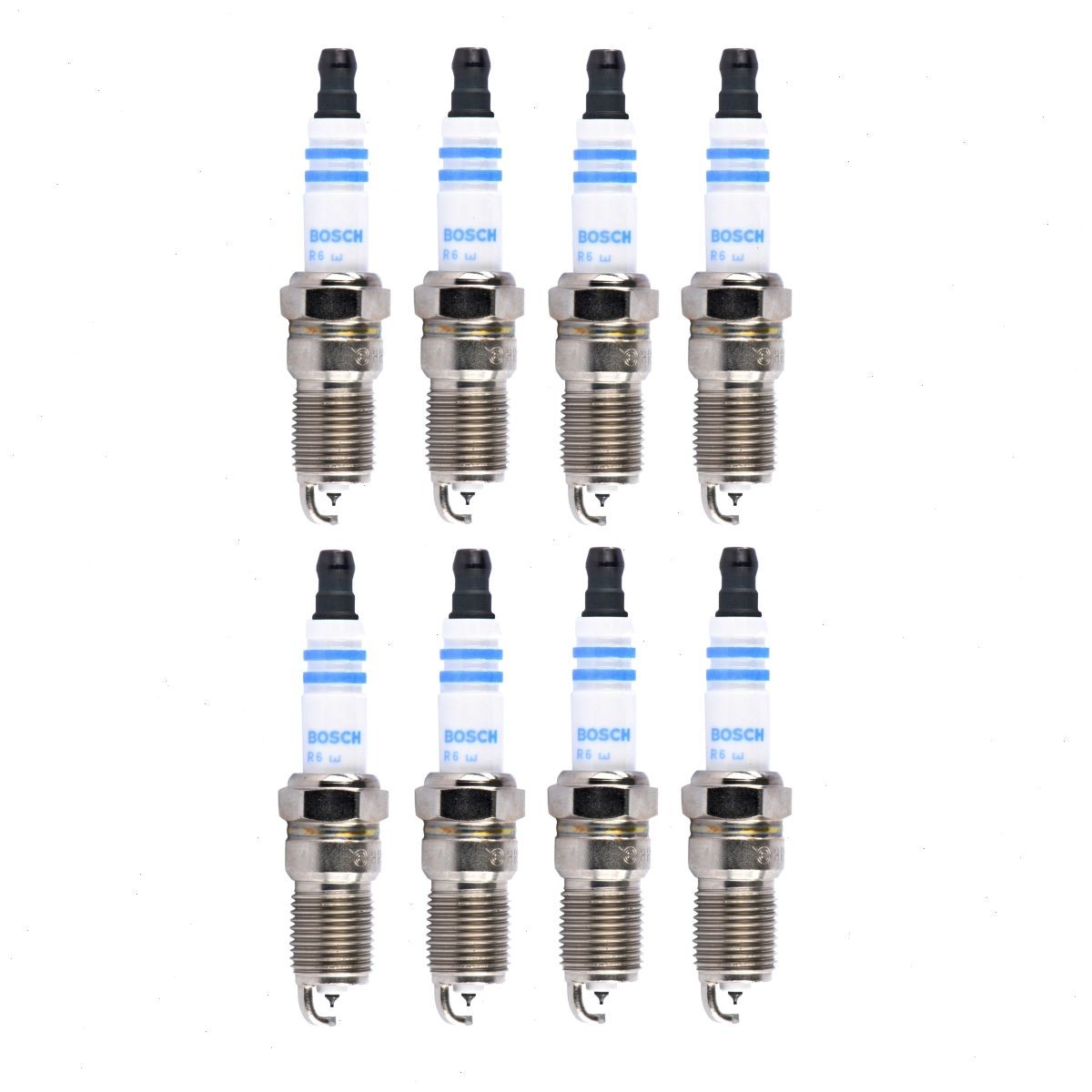 8 pc Bosch Double Iridium Spark Plugs for 1996-1999 Chevrolet C2500 Suburban yz