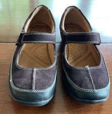 New Naturalizer Women  s Size 9 Brown Suede Leather Mary Jane Casual Shoes