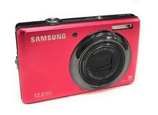 Samsung SL620 Digital Camera 12MP Compact Point-and-Shoot w/ 5x Zoom NO BATTERY