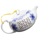 Porzellan Teekännchen Lose Blatttea Topf Restaurant -