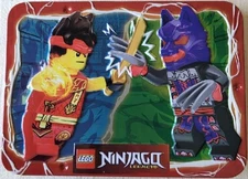 LEGO® Set 112502 - Kai vs. Wolf Mask Warrior metal box Dragons Rising Season