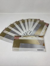 Creative Memories Twinkle Photo Mats 8 1/2" x 4 1/2" Holiday Christmas Lot of 10