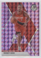 2019-20 Panini Mosaic Purple Prizm 13/49 Rodney Hood #35 mp7