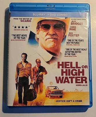 Hell or High Water Blu-Ray DVD FREE LETTERMAIL SHIPPING WITHIN CANADA 
