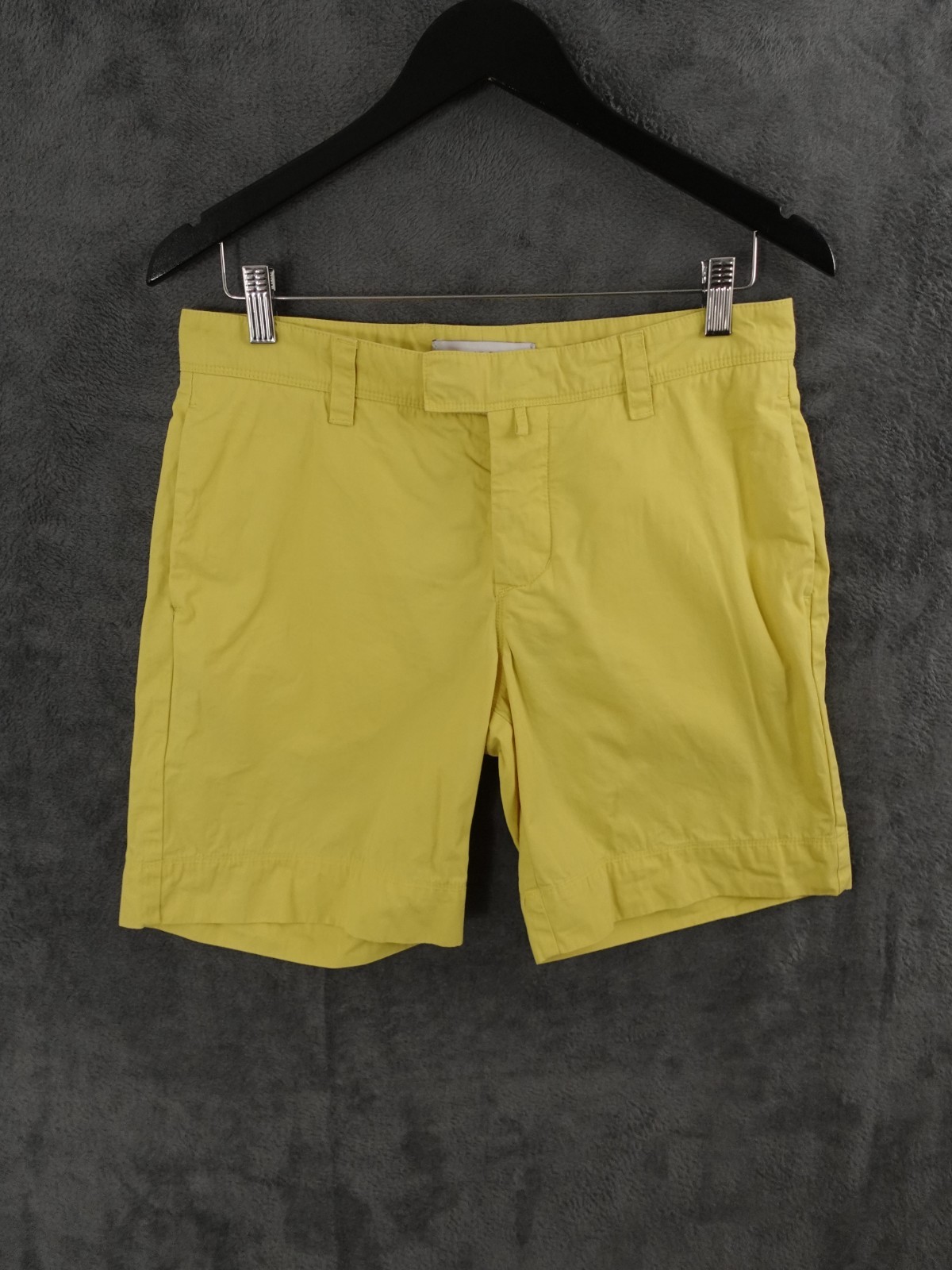Orlebar Brown Shorts Mens W30 Yellow Chino Cotton Pockets Smart Holiday Casual