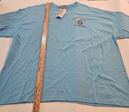 Fudpucker's Bar & Grill Destin Ft. Walton Beach FL Blue T-Shirt Size 3XL NEW - Picture 4 of 5