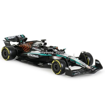 1:43 2025 AMG F1 W16E Model Car Diecast Toy Vehicle British GP George Russell 63