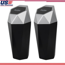 Car Trash Can Lid Small Garbage Bin Portable Cup Holder Dustbin Cars Car Esse Car Trash Can Lid Small Garbage Bin Portable Cup Holder Dustbin Cars Car Esse
